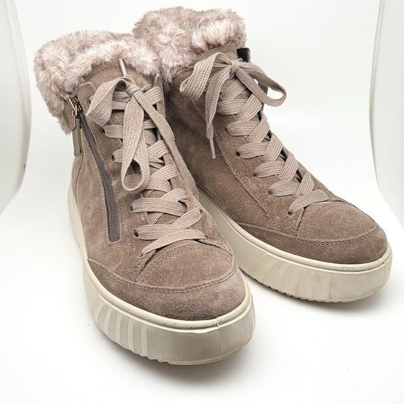 ARA Women’s Mikayla GORE-TEX Faux Fur Zip Bootie Size 6 Faux Fur - Picture 13 of 13